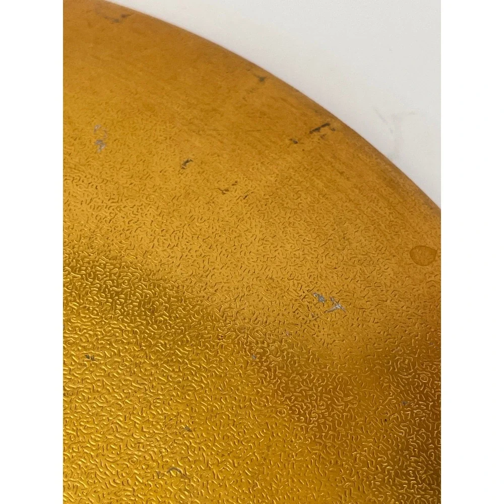 MCM Mid Century Modern Mosaic Platter Orange Brown River Stones Japan 11